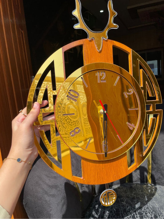 NO 1 Branded wall clock home living room creative decorative wall clock Chinese style